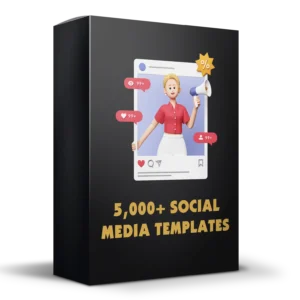 5,000+ Social Media Templates